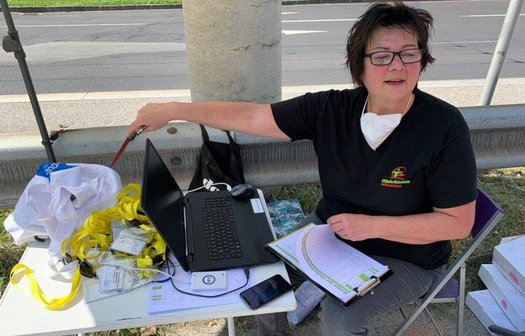 Barbara Nowecki, Verteil-Donnerstag 10.6.2021 Linz
