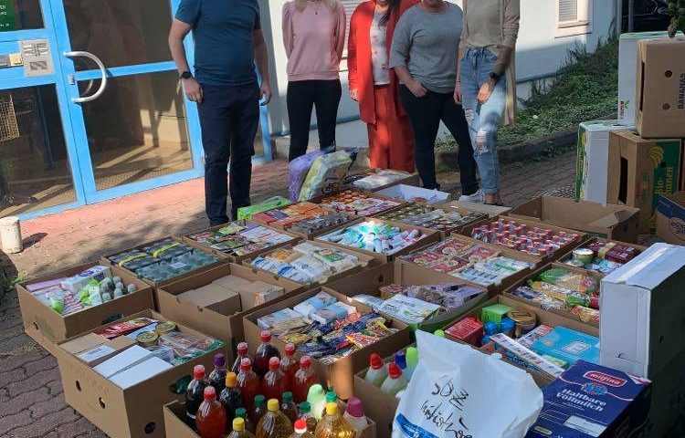 Spendenlieferung Soziale Initiative Linz