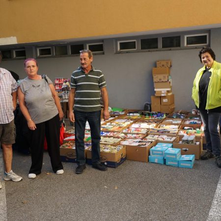 Spendenlieferung in die Salzburger Wärmestube